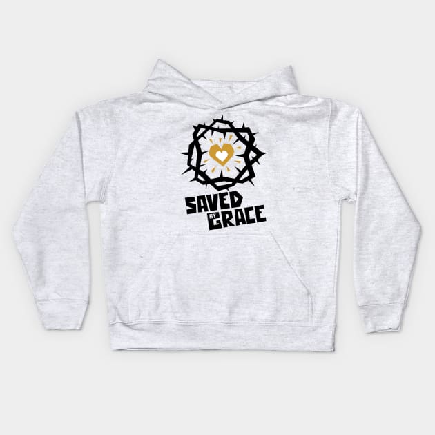 Saved by Grace Kids Hoodie by Reformer